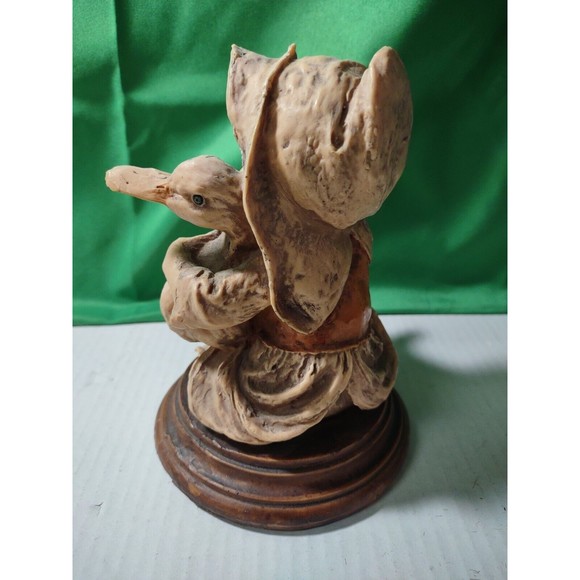 Vintage Giuseppe Armani Gullivers World Porcelain Statue Figure Girl & Her Goose - Picture 5 of 12